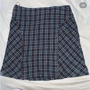 urban outfitters skirt plaid